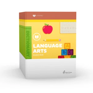 LIFEPAC 1st Grade Language Arts 10-Unit Student Set ONLY (NO Teacher Guide) - Picture 1 of 1