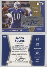 2009 SAGE Hit Auto Gold /250 Jason Boltus #A60 Auto