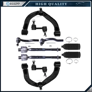 Front Tie Rods Sway Bar Control Arm And Ball Joint For 2014-2019 INFINITI QX80 - Picture 1 of 14