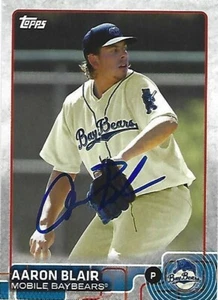 Autographed 2015 Topps Pro Debut #36 Aaron Blair Arizona Diamondbacks Tough Sig - Picture 1 of 1