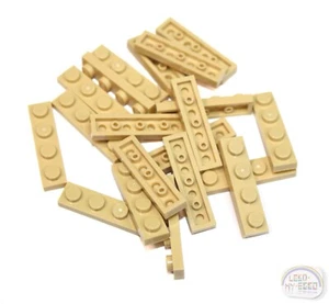 LEGO Clásico - Bolsa de 3 Buck - 20 Piezas Placas 1x4 - Bronceado - Nuevo - (3710) - Imagen 1 de 4