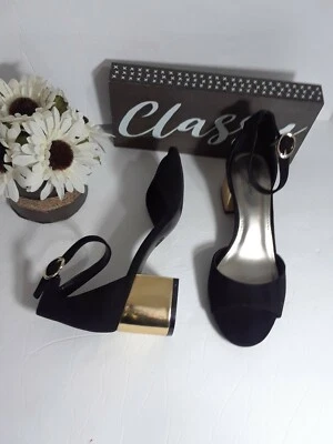 Sandalias Worthington de gamuza tallas 6 correa al tobillo nuevas sin etiquetas Foto 1 de 4