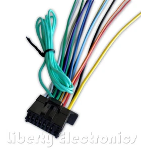 Neu 16 Pinnen Auto Stereo Kabelbaum Stecker für Pioneer MVH-1400NEX Player - Bild 1 von 2