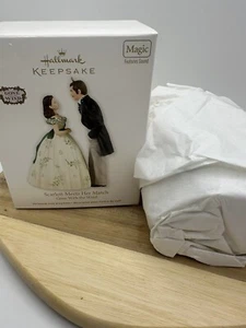 2012 Hallmark Scarlett Meets Her Match Ornament Gone With t/ Wind Magic READ - Picture 1 of 10