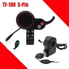 TF-100 Display Dashboard 5Pin+Ignition Lock Key Scooter Speedometer for5921