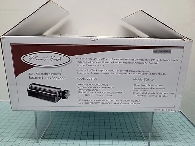 Pleasant Hearth Fireplace Inserts Blower Zero Clearance Ventless Dual 6 ft. Cord - Image 1 of 4