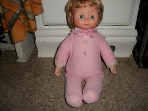 "Muñeca Fisher Price 1978 vintage My Sleepy Baby 20"" vintage # 207" - Imagen 1 de 5