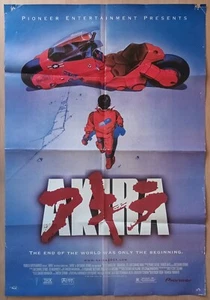 Akira ORIGINAL Spanish '01 POSTER Katsuhiro Otomo CULT Sci-Fi anime Kaneda moto - Picture 1 of 6