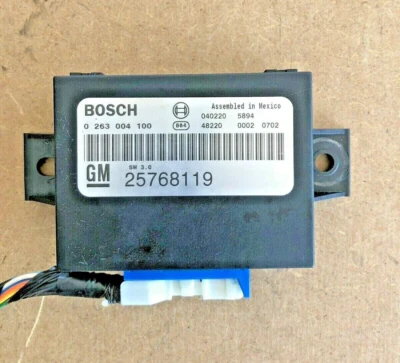 2004-2006 CADILLAC SRX PARK ASSIST CONTROL MODULE 25768119 OEM - Image 1 of 4