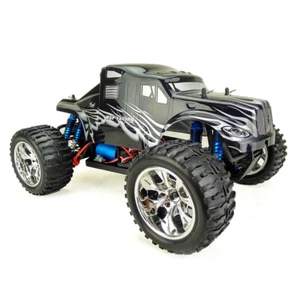 Hsp 1/10 Rc Remote Control Car Brushless 4Wd Monster Truck Pro + Lipo Battery 88 - Picture 1 of 6