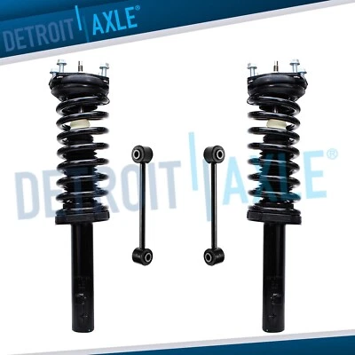 4 piezas puntales delanteros y eslabones de barra estabilizadora para Jeep Grand Cherokee Commander 2005-2010 Foto 1 de 4