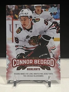 2023-24 Upper Deck Connor Bedard CBC 1st Overall Pick Rookie RC #10 RC - Picture 1 of 2