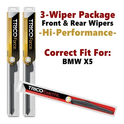 Limpiaparabrisas 3-pk Hi-Performance para BMW X5 2014-2018 - 25240/200/12B Foto 1 de 4