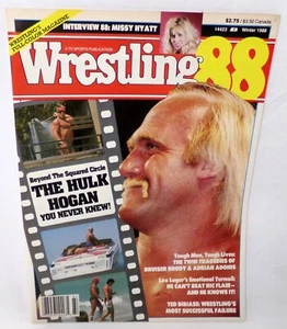 Vintage Wrestling 88 Magazine Winter 1988 Hulk Hogan Cover - Picture 1 of 2