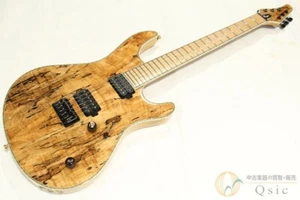 MAYONES Regius 6 Custom Spalted Maple Top Modified Electric Guitar - Picture 1 of 11