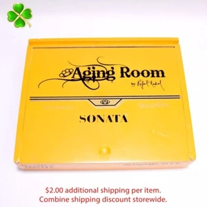 Scatola vuota per sigari in legno Sonata Quattro Maestro 8,5" x 7" x 2" - Foto 1 di 10