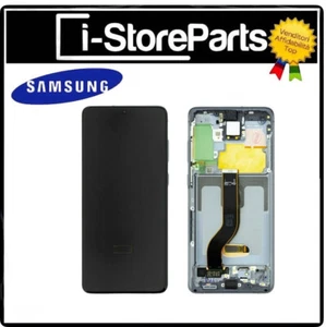 DISPLAY LCD PARI ORIGINALE OEM OLED SAMSUNG S20 + PLUS SM-G985F G986B TOUCH GRAY - Zdjęcie 1 z 1