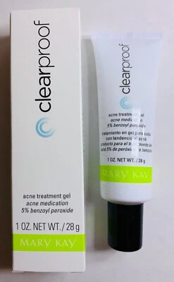 Gel de tratamiento para acné Mary Kay Clear Proof ~ Nuevo en caja ~ caducidad 26/02 ~ 1 oz ~ ¡Envío GRATIS! Foto 1 de 4