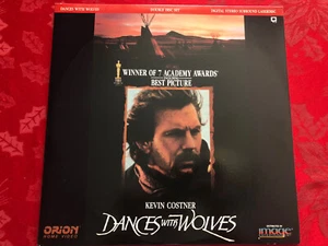 Dances With Wolves - Double Laserdisc Set - Kevin Costner - 7 Academy Awards - Picture 1 of 10