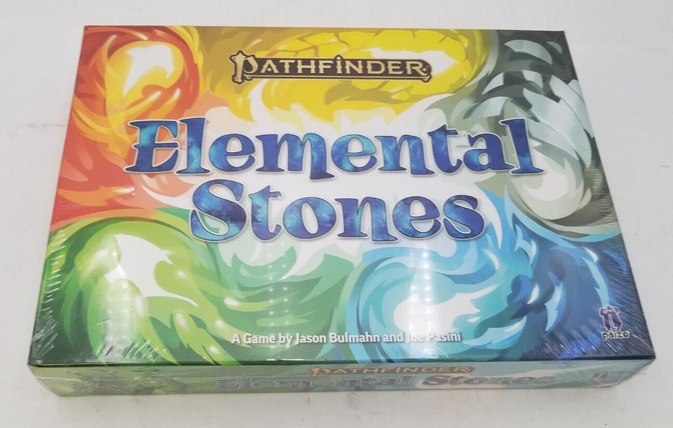 Pathfinder: Elemental Stones by Jason Bulmahn and Joe Pasini (2024, Game)