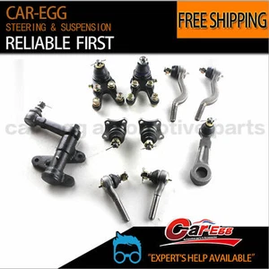 10 Tie Rod End Ball Joints Idler Pitman Arm for Mitsubishi Triton MK 4WD 96-05 - Picture 1 of 3