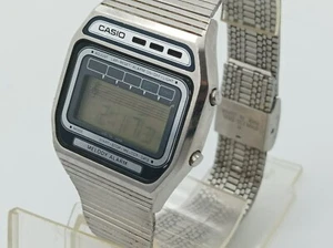 CASIO 82 H105 MELODY WATCH STAINLESS STEEL - Imagen 1 de 6