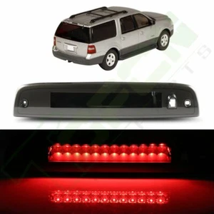 FOR 2003-2016 FORD EXPEDITION LED THIRD 3RD BRAKE LIGHT TAIL LAMP W/ SMOKE LENS - Picture 1 of 12