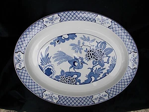 Wood and Sons YUAN. Oval Meat Dish or Platter. Measures 14½ x 11¼ inches - Picture 1 of 2