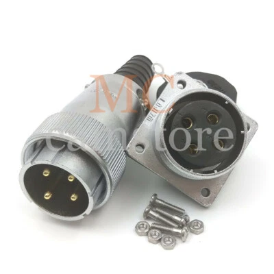 WEIPU WS32 4Pin-19Pin Waterproof Electrical Wire Connector,Aviation Plug Socket - Image 1 of 4