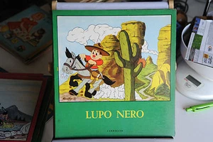 LUPO NERO - COLLANA AURORA - BELLE ILLUSTRAZIONI CARROCCIO EDITORE - Picture 1 of 1