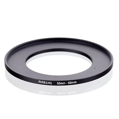 55mm-82mm 55mm to 82mm  55 - 82mm Step Up Ring Filter Adapter for Camera Lens - Image 1 of 4