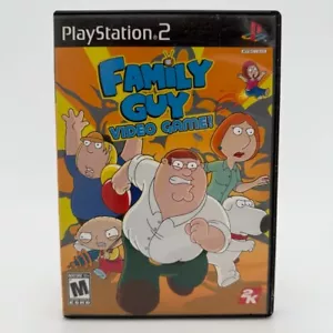 Family Guy Video Game Playstation 2 PS2 Case and Disc Only Tested - Picture 1 of 3