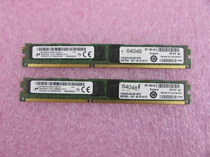 2x Crucial CT8G3ERVLD81339 8GB RDIMM PC3-10600 DDR3-1333 ECC RAM 240-pin Memory - Picture 1 of 4