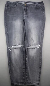 Pantalones de mezclilla para mujer Lane Bryant 2017 de altura media súper elásticos talla 22 (41x29) - Imagen 1 de 11