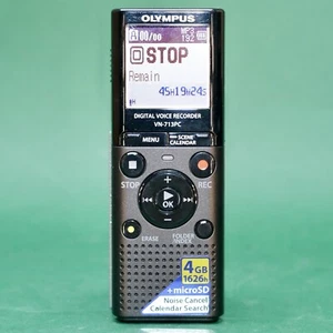 Olympus Digital Voice Recorder with 4 GB Built In Memory 1626 hrs. VN-713PC. - Picture 1 of 11