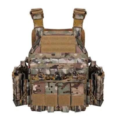 VIGILANCE INNOVATIONS V Innovations Plate Carrier Modular Multicam Tactical Vest Chest Rig Body Armor