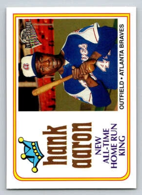 2003 Topps All-Time Fan Favorites #100 Hank Aaron (ref 186307) - Image 1 of 2