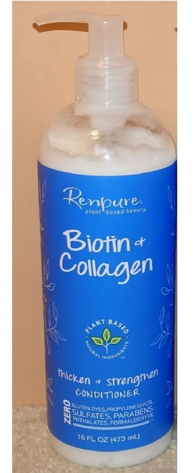 Renpure Biotin + Collagen Thicken + Strengthen Conditioner, 16 Fl Oz - Image 1 of 1