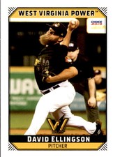 2019 West Virginia Power Choice #29 David Ellingson The Woodlands Texas TX Card