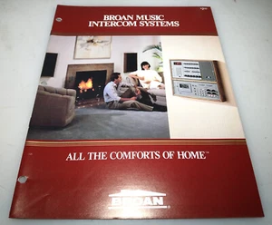 Vintage Broan Mfg. Co. A754 Music Intercom Systems Catalog [16-pages] - Imagen 1 de 4