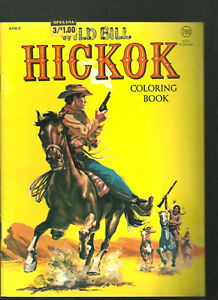 Wild Bill Hickok Coloring Book 1984 Nice!