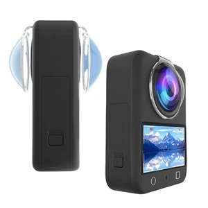 Lens Protective Cover for DJI Osmo 360 - Extra Thick Shockproof Silicone Len Cap - Picture 1 of 5