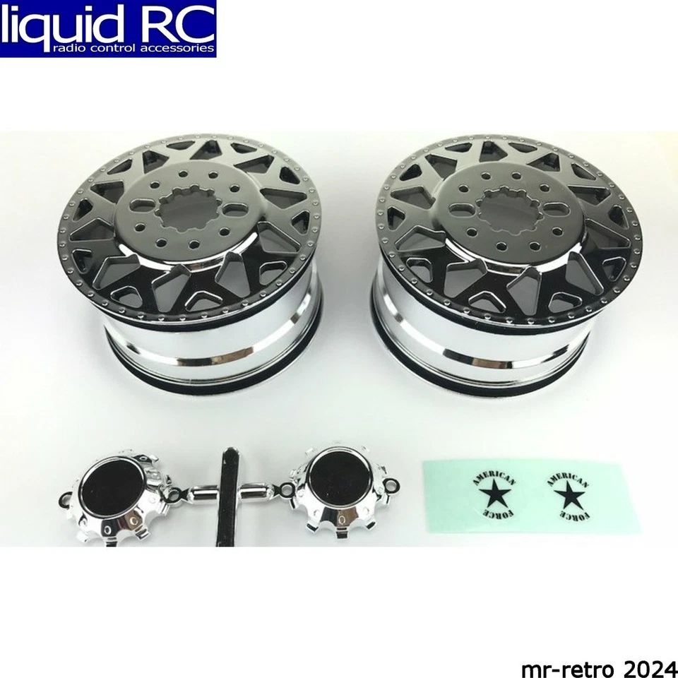CEN F450 American Force H01 Contra Wheel (Chrome) (2) CEGCD0604