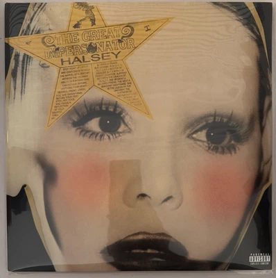 HALSEY – THE GREAT IMPERSONATOR - BLACK LIMITED VINYL LP - VG+ - A17 Foto 1 de 2