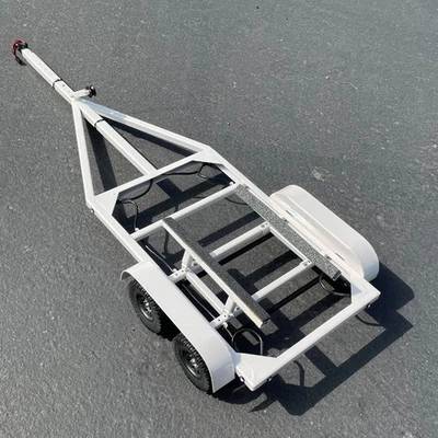 Bold RC 1/10 Scale Fully Adjustable Metal Boat Trailer with LED Lights BOL5100 - Image 1 of 2