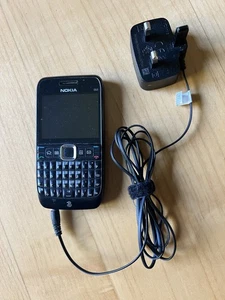 Nokia E63 - Black Phone, Locked to Three Network, In Working Order - Picture 1 of 21