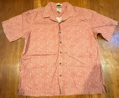 LL Bean Men’s Aztec Traditional Fit Button Up Shirt Sz L - Image 1 of 4