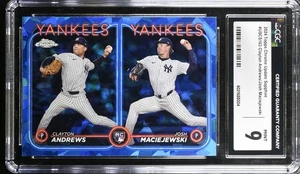 Clayton Andrews/Josh Maciejewski RC - 2024 Topps Chrome Update Sapphire #USCS163 - Picture 1 of 3