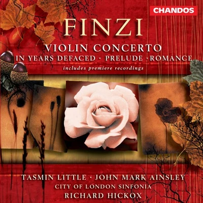 Finzi - Violin Concerto, In Years Defaced (Little, Ainslypey, Hickox) Chandos CD - Image 1 of 2