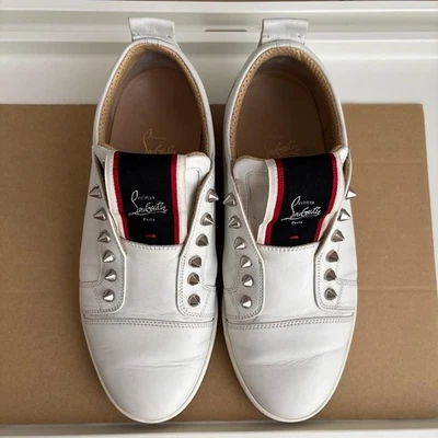 Sneakers Christian Louboutin da uomo con borchie a taglio basso... - Immagine 1 di 4
